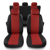 Universal Sitzbezüge Auto für Peugeot 206 (1998-2012) - Autositzbezüge Schonbezüge für Autositze - X.R-RD
