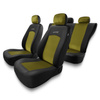 Universal Sitzbezüge Auto für Seat Ibiza II, III, IV, V (1993-....) - Autositzbezüge Schonbezüge für Autositze - S-Y