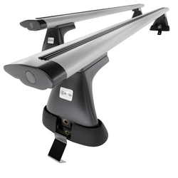 Aluminium-Dachträger für Ford Focus IV (2019-....) - silbern Dachträger Dachgepäckträger - ohne Montagelemente