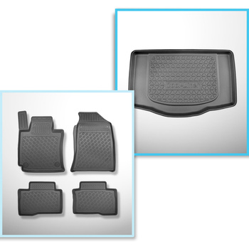 Set Kofferraumschale und angepasste Autoteppiche TPE für: SsangYong Tivoli X150 