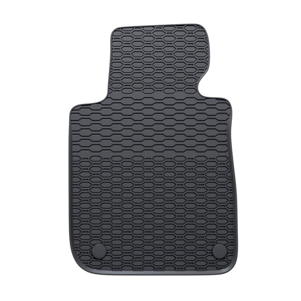 Gummifußmatten Auto für BMW X1 E84 Crossover (2009-2015) - Gummimatten Gummi Fußmatten - schwarz - 4 Stk.