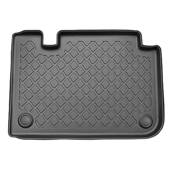 TPE Fußmatten Auto für Tesla Model S Coupé (01.2021-....) - schwarz Automatten Autoteppiche