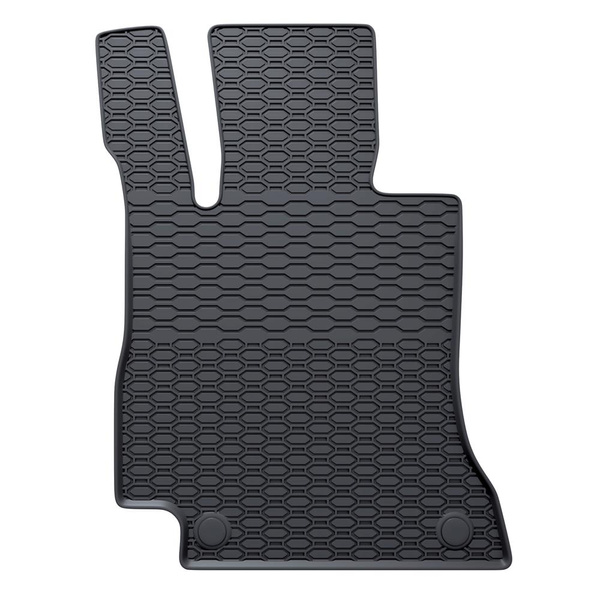 Gummifußmatten Auto für Mercedes-Benz E Klasse W213 (2016-2023) - Gummimatten Gummi Fußmatten - schwarze