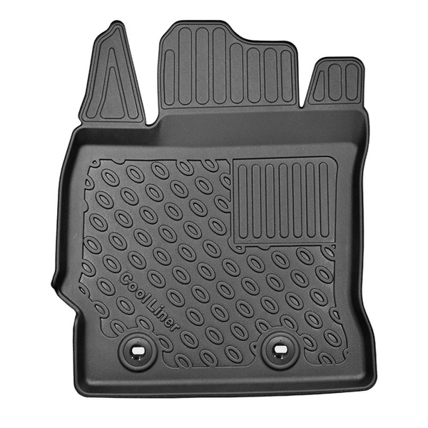 Set Kofferraumschale und angepasste Autoteppiche TPE für: Toyota Auris II Touring Sports (07.2013-12.2018) - unterer Kofferraum;für Autos ohne Doppelboden im Kofferraum;auch für Hybride