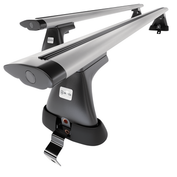 Aluminium-Dachträger für Skoda Rapid (2013-2019) - silbern Dachträger Dachgepäck