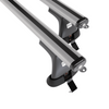 Aluminium-Dachträger für Ford Mondeo mk IV (2007-2014) - silbern Dachträger Dachgepäckträger - ohne Montagelemente