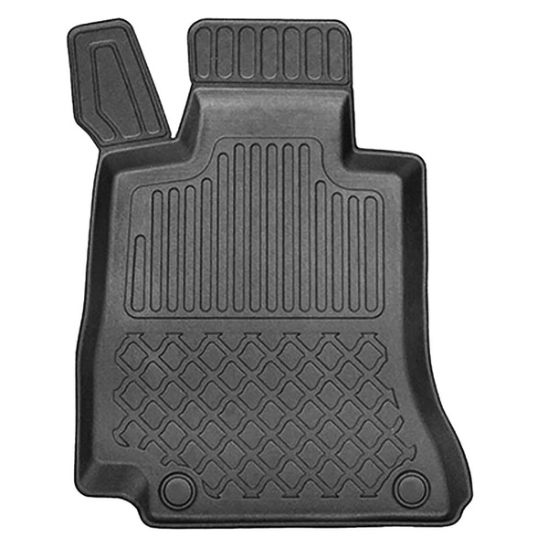 Set Kofferraumschale und angepasste Autoteppiche TPE für: Mercedes-Benz E Klasse W213 Kombi (11.2016-07.2023) - auch für Modelle mit Befestigungsschienen;nicht fuer Plug-in Hybrid