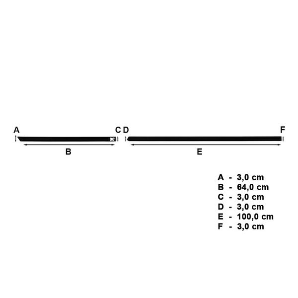 Schwarze Auto Seitenschutzleisten Skoda Octavia III, III FL Liftback (5 Türen) - (2013-2020)