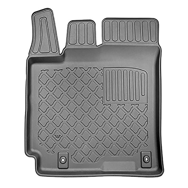 Set Kofferraumschale und angepasste Autoteppiche TPE für: Hyundai Kona Hybrid SUV (09.2019-03.2023) - nicht für die elektrische Version