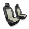 Universal Sitzbezüge Auto für Seat Cordoba I, II (1993-2009) - Vordersitze Autositzbezüge Schonbezüge - 2CM-BE