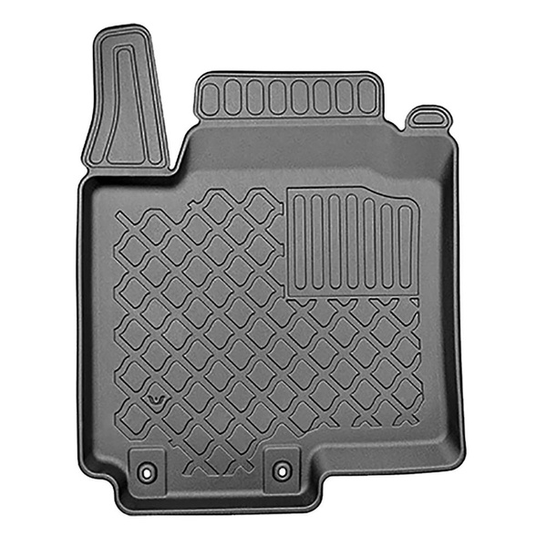 Set Kofferraumschale und angepasste Autoteppiche TPE für: Hyundai i20 III BC3 Hatchback (10.2020-....) - unterer Kofferraum;ohne Doppelboden im Kofferraum