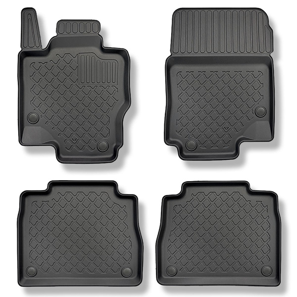 TPE Fußmatten Auto für Mercedes-Benz GLE V167 SUV (11.2018-....) - schwarz Automatten Autoteppiche - auch mit Hybridantrieb