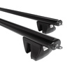 Aluminium-Dachträger für Ssangyong Rexton mk I (2001-2006) - schwarz Dachträger Dachgepäckträger - reling