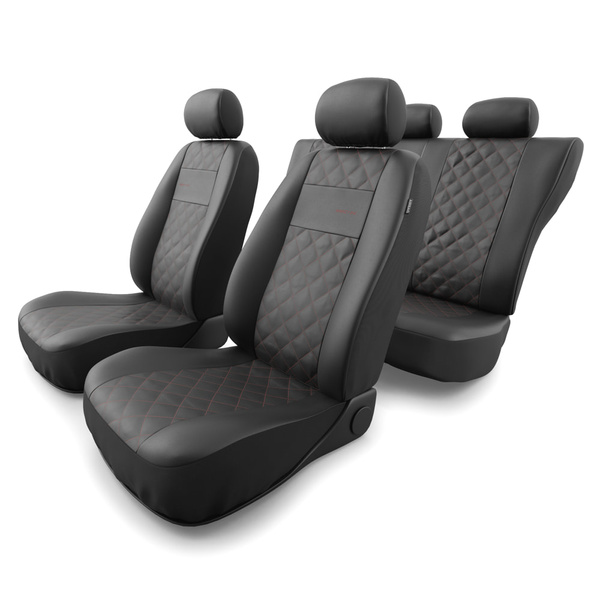 Universal Sitzbezüge Auto für Alfa Romeo 146 (1994-2001) – Autositzbezüge Schonbezüge für Autositze – PRF-RD