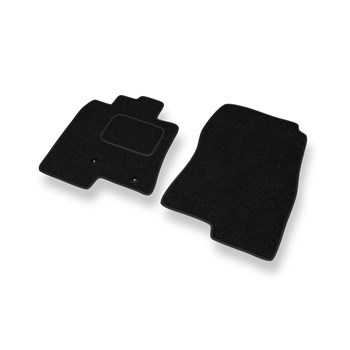 Fußmatten Auto für Mitsubishi Pajero III SUV (1999-2006) 3 türig - schwarze Auto