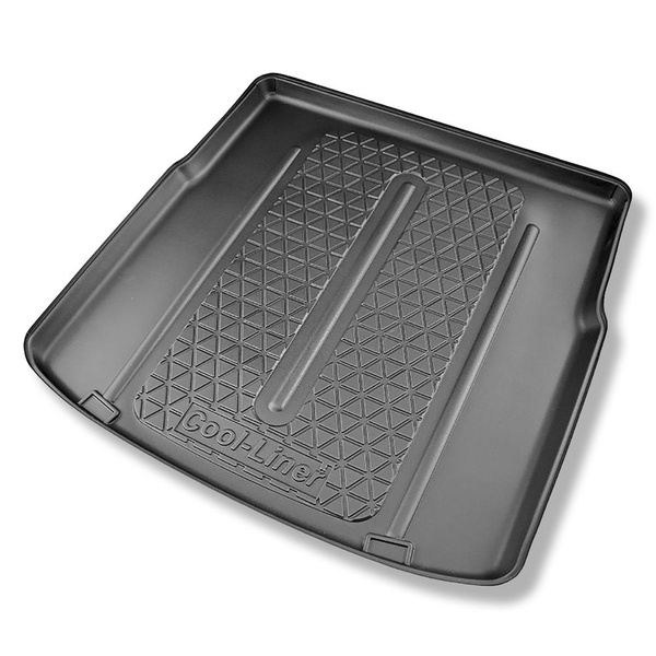 Set Kofferraumschale und angepasste Autoteppiche TPE für: Suzuki Swace Kombi (11.2020-....) - oberer Kofferraum (ebene Schwelle);beweglicher Boden in höchster Stellung