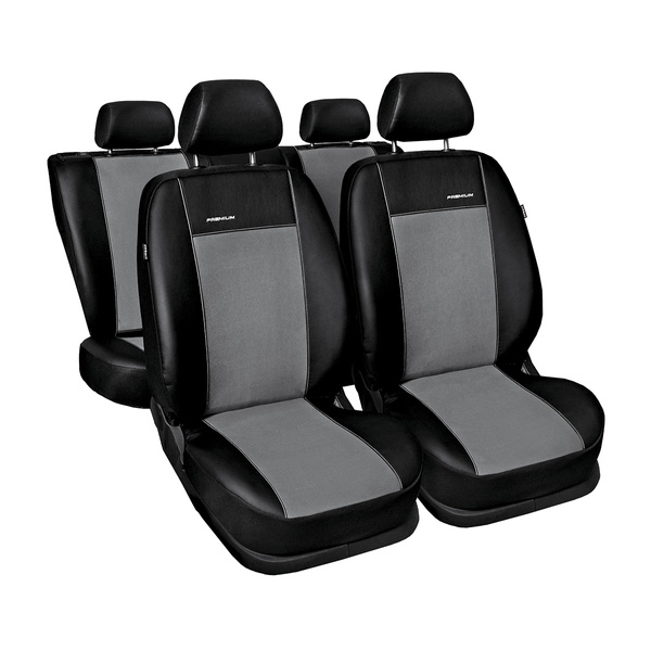 Maßgeschneiderte Sitzbezüge Auto für Mercedes-Benz C Klasse W203 Kombi, Limousine (2000-2007) - Autositzbezüge Schonbezüge für Autositze - grau