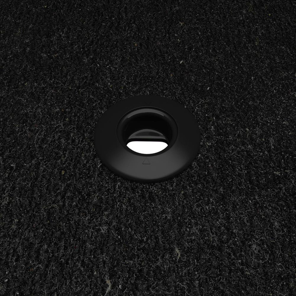 Fußmatten Auto für Toyota C-HR I Crossover (2016-2023) - Premium Velours schwarze Automatten Autoteppiche