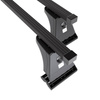 Stahl-Dachträger für Opel Astra H mk III GTC (2005-2014) - schwarz Dachträger Dachgepäckträger - Montagepunkte