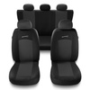 Universal Sitzbezüge Auto für Peugeot 508 I, II (2011-....) - Autositzbezüge Schonbezüge für Autositze - S-G1