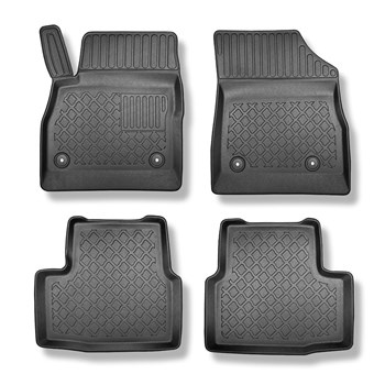 TPE Fußmatten Auto für Opel Astra K Hatchback (11.2015-....) - schwarz Automatte