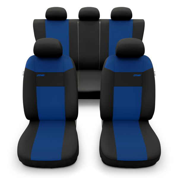 Universal Sitzbezüge Auto für Peugeot 508 I, II (2011-....) – Autositzbezüge Schonbezüge für Autositze – RSL-BL