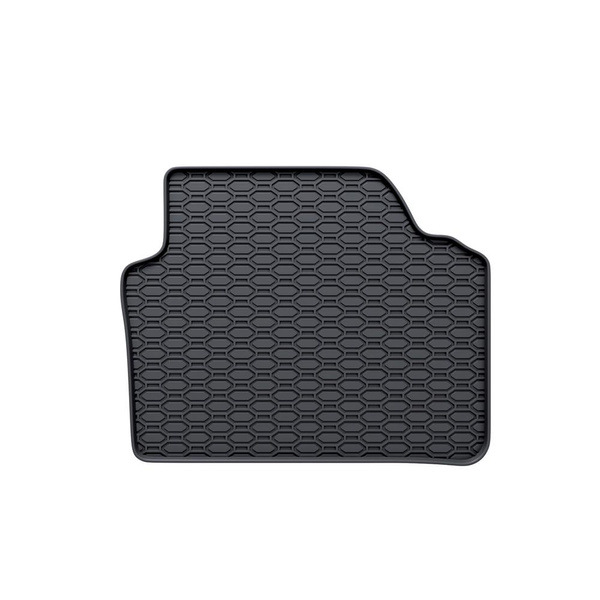 Gummifußmatten Auto für BMW 3er E90, E91 Limousine, Touring (2004-2013) - Gummimatten Gummi Fußmatten - schwarz - 4 Stk.