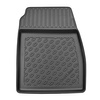 Set Kofferraumschale und angepasste Autoteppiche TPE PREMIUM für: Ford Fiesta VII Hatchback (07.2017-2023) - vertiefte Ladefläche; Modelle ohne Varioboden; auch mit Hybridantrieb