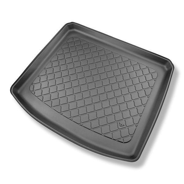 Set Kofferraumschale und angepasste Autoteppiche TPE für: MG ZS SUV (06.2022-08.2024) - für unteren und oberen Kofferraum;mit beweglichem Boden im Kofferraum;nicht fuer Hybrid+