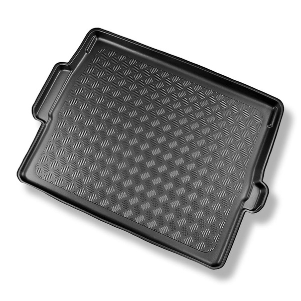 Kofferraumwanne für Opel Grandland I SUV (2021-2024) - Kofferraummatte rutschfest Schutzmatte - Ladeboden oben (gerade Ladefläche); Varioboden im hoechsten Ebene; nicht fuer Hybrid