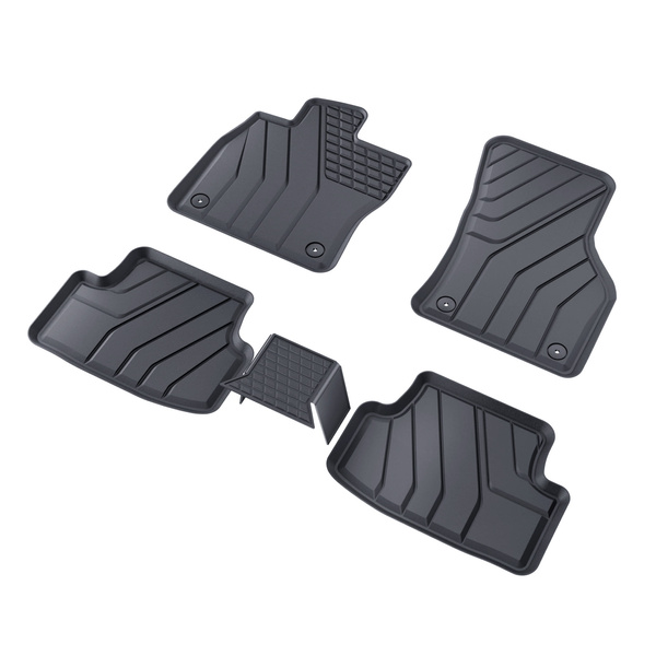 TPE Fußmatten Auto für Seat Leon IV Hatchback (03.2020-....) - schwarz Automatten Autoteppiche