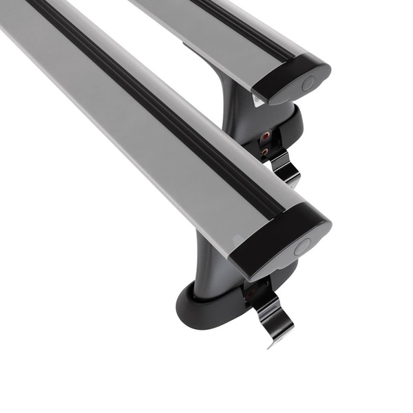 Aluminium-Dachträger für Alfa Romeo Giulietta (2010-2020) - silbern Dachträger Dachgepäckträger - ohne Montagelemente