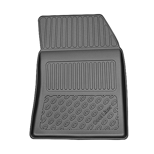 TPE Fußmatten Auto für Citroen C5 X Hybrid Crossover (04.2024-....) - schwarz Automatten Autoteppiche