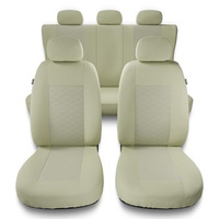 Universal Sitzbezüge Auto für Peugeot 306 (1993-2003) - Autositzbezüge Schonbezüge für Autositze - MD-9
