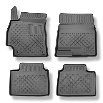 TPE Fußmatten Auto für Hyundai Elantra VII (CN7) Limousine (01.2021-....) - schw