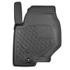 Set Kofferraumschale und angepasste Autoteppiche TPE PREMIUM für: Ssangyong Rexton II SUV (11.2017-....) - 5 Sitze; beweglicher Boden in niedrigster Stellung oder ohne beweglichen Boden; ohne 3. Sitzreihe