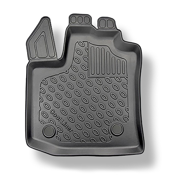 Set Kofferraumschale und angepasste Autoteppiche TPE PREMIUM für: Dacia Lodgy Van (07.2012-10.2022) - 5 Sizte; 3. Reihe umgelegt