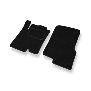 Fußmatten Auto für Smart ForFour I Hatchback (2004-2006) - schwarze Automatten A