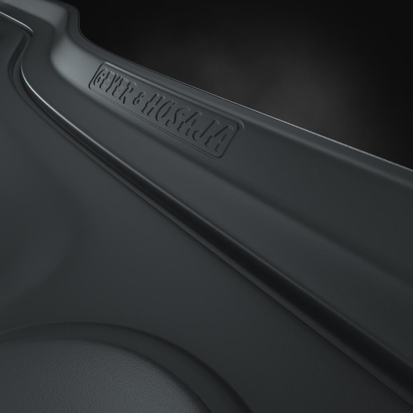 Gummifußmatten Auto für Audi A3 8Y Sportback (2020-....) - Gummimatten Gummi Fußmatten - schwarz - 4 Stk.