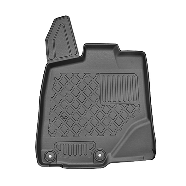 TPE Fußmatten Auto für Peugeot 3008 III Hybrid (mild hybrid) SUV (04.2024-....) - schwarz Automatten Autoteppiche