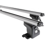 Aluminium-Dachträger für Nissan Primastar (2002-2006) - silbern Dachträger Dachgepäckträger - Montagepunkte