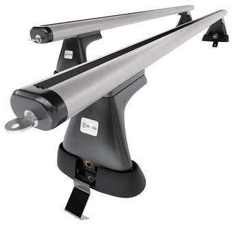 Aluminium-Dachträger für Ford Focus mk III (2011-2018) - silbern Dachträger Dach