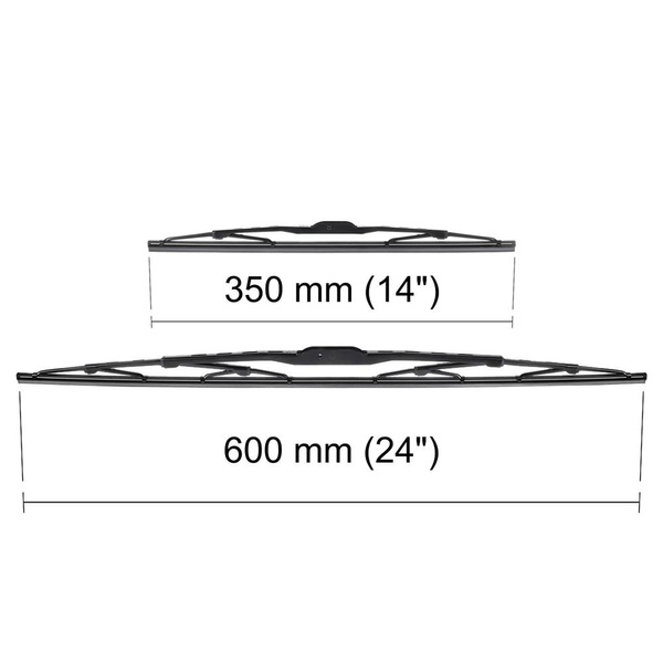 Vordere Scheibenwischer für Fiat 500 Hatchback (03.2012-....) Standard