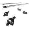 Aluminium-Dachträger für BMW X3 F25 (2010-2017) - silbern Dachträger Dachgepäckträger - integrierte Relinge
