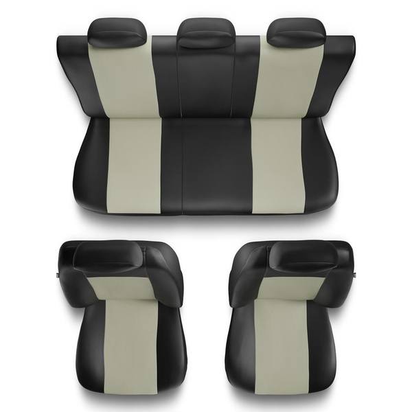 Universal Sitzbezüge Auto für Alfa Romeo 146 (1994-2001) – Autositzbezüge Schonbezüge für Autositze – CM-BE