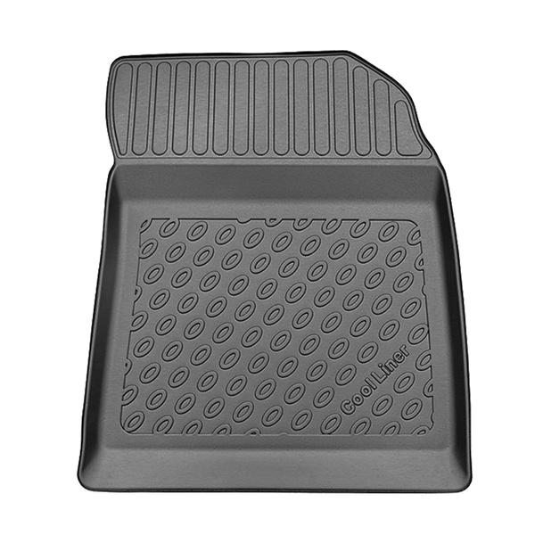 TPE Fußmatten Auto für Citroen Berlingo III Kombi, Van (2023-....) - schwarz Automatten Autoteppiche