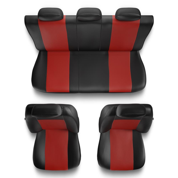 Universal Sitzbezüge Auto für Jeep Renegade (2014-....) – Autositzbezüge Schonbezüge für Autositze – CM-RD