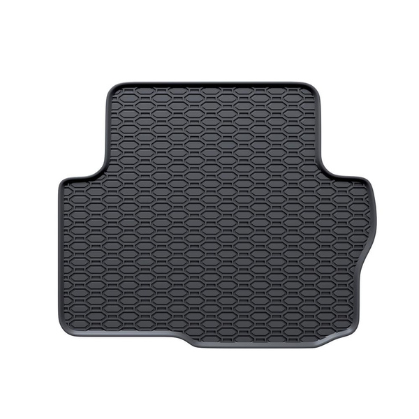 Gummifußmatten Auto für Volkswagen Sharan II Van (2010-2022) - Gummimatten Gummi Fußmatten - schwarz - 4 Stk.