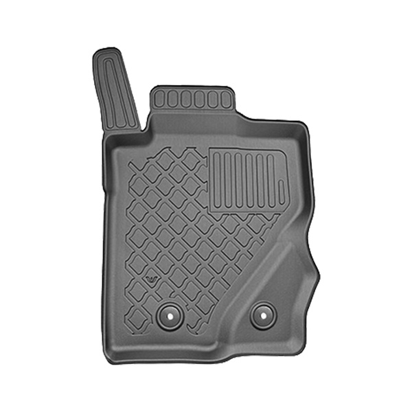 TPE Fußmatten Auto für Ford Bronco SUV (06.2021-....) - schwarz Automatten Autoteppiche