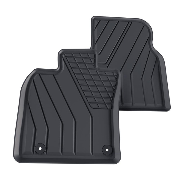 TPE Fußmatten Auto für Toyota Camry IX Limousine (2018-....) - schwarz Automatten Autoteppiche